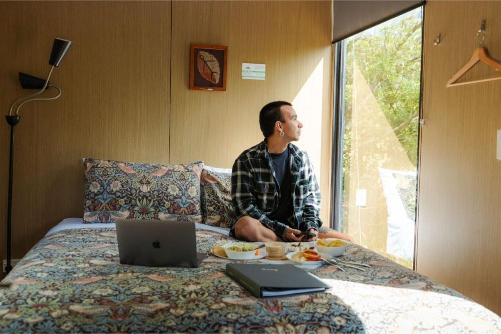 Tranquility Tiny House By Tiny Away Owaka Exterior foto
