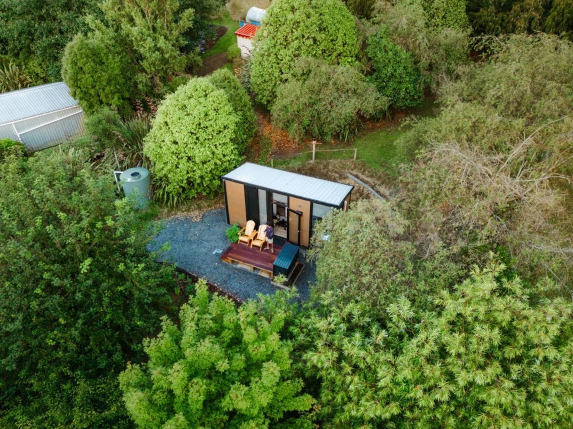 Tranquility Tiny House By Tiny Away Owaka Exterior foto
