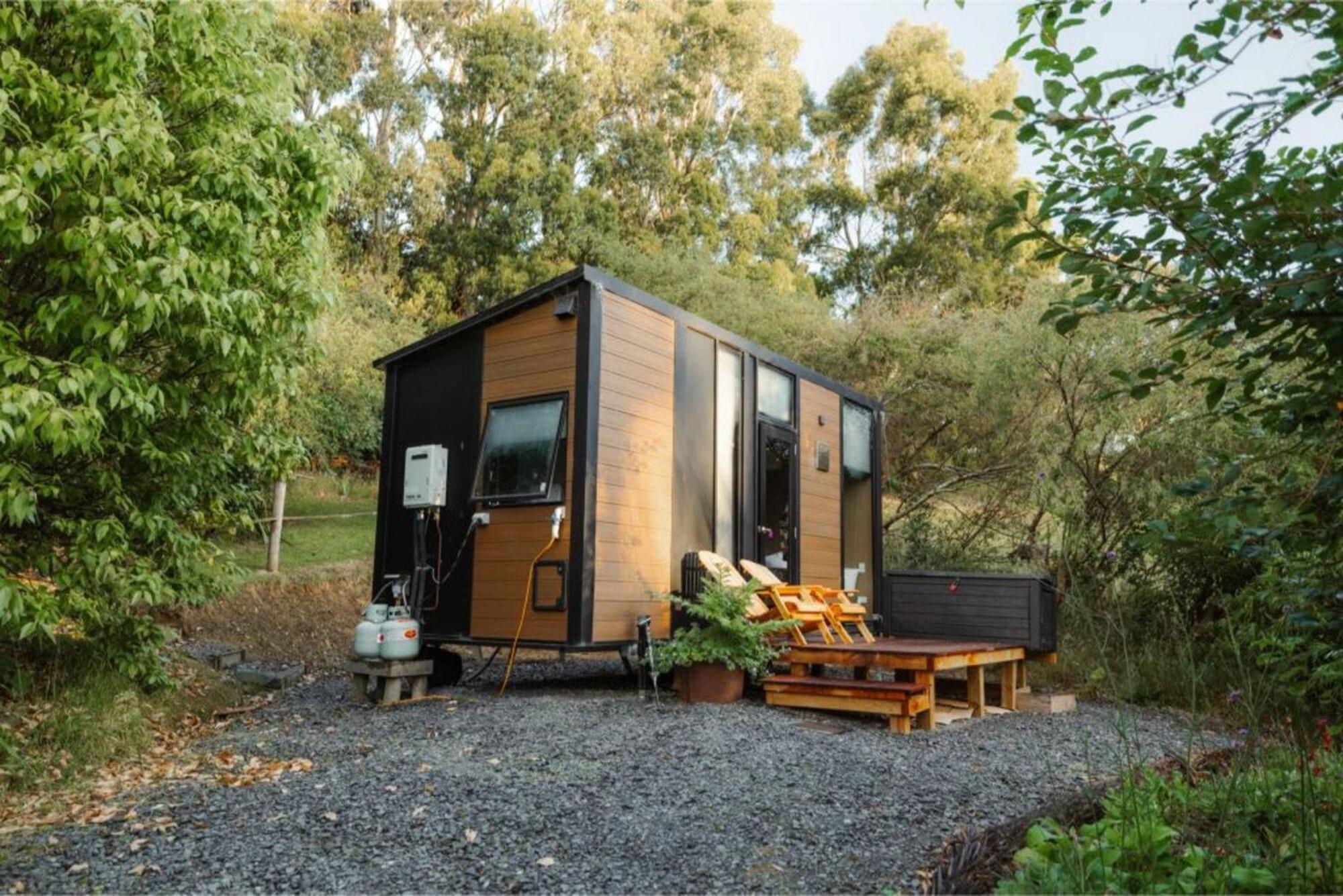 Tranquility Tiny House By Tiny Away Owaka Exterior foto