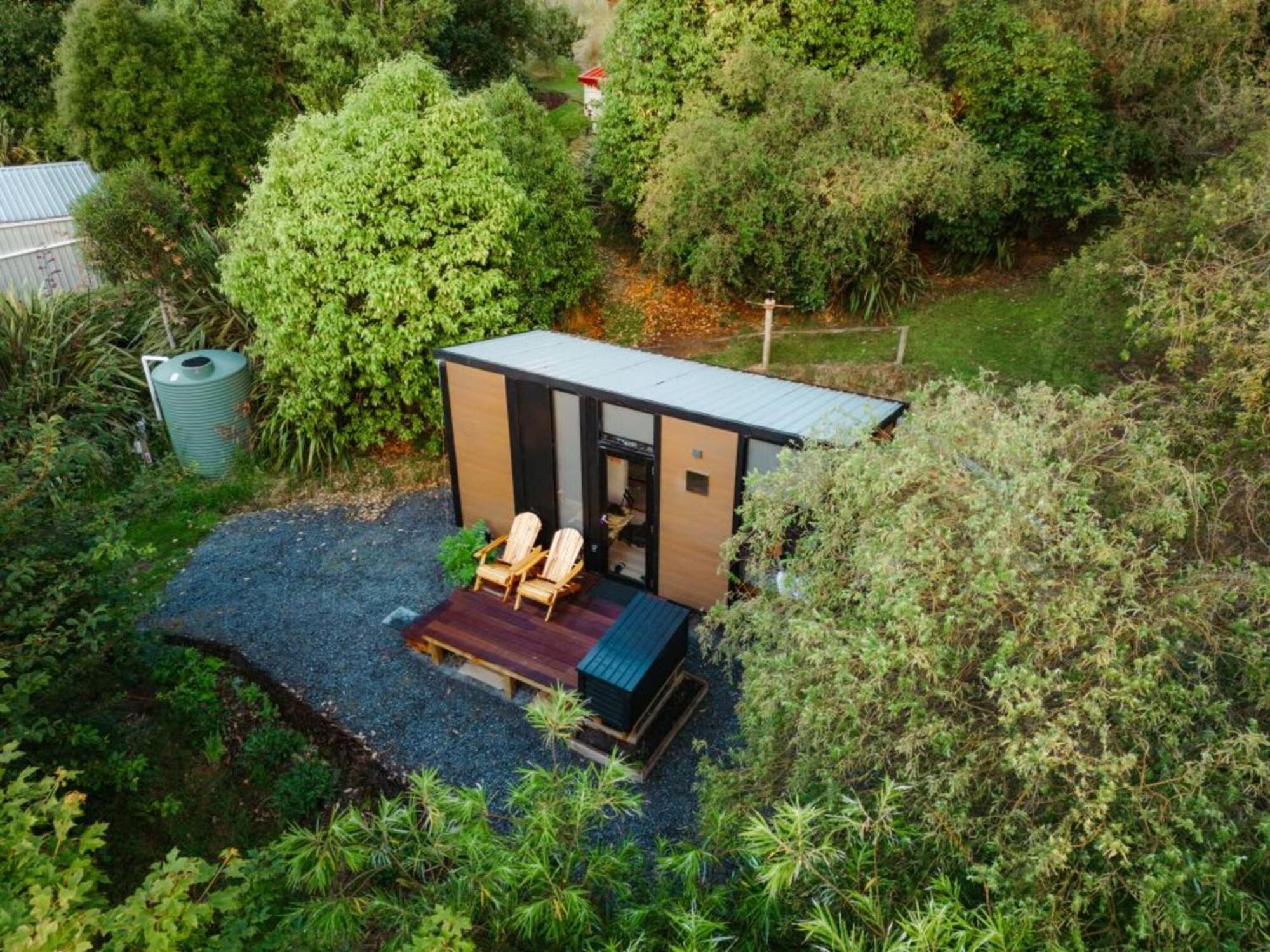 Tranquility Tiny House By Tiny Away Owaka Exterior foto